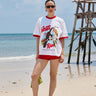 Costa Rica Postcard Oversized T-shirt - BonkersCorner
