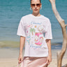 Coastal Cowgirl White Oversized T-shirt - BonkersCorner