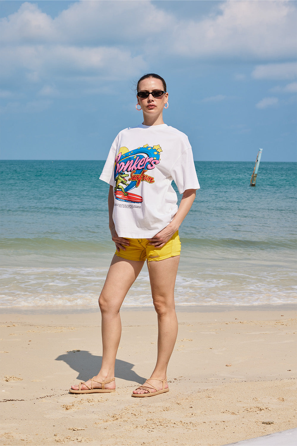 Surf Jam Oversized T-shirt - BonkersCorner
