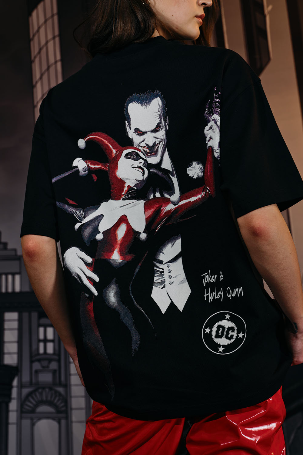 Ace & Queen Oversized T-shirt - BonkersCorner