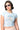 Aquarius Allure Long Length Baby Tee - BonkersCorner