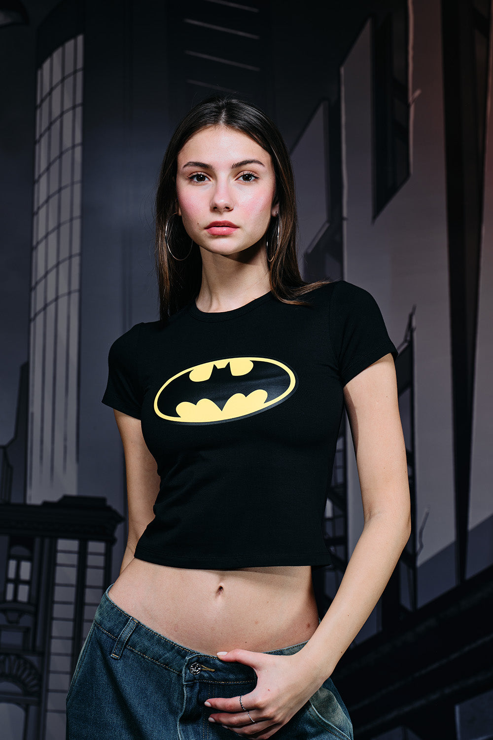 Batman Chronicles Baby Tee - BonkersCorner