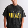 Black Nirvana Oversized T-shirt - BonkersCorner