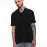 Black Knit Shirt - BonkersCorner