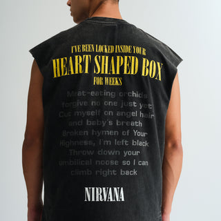 Black Nirvana Oversized Tank - BonkersCorner