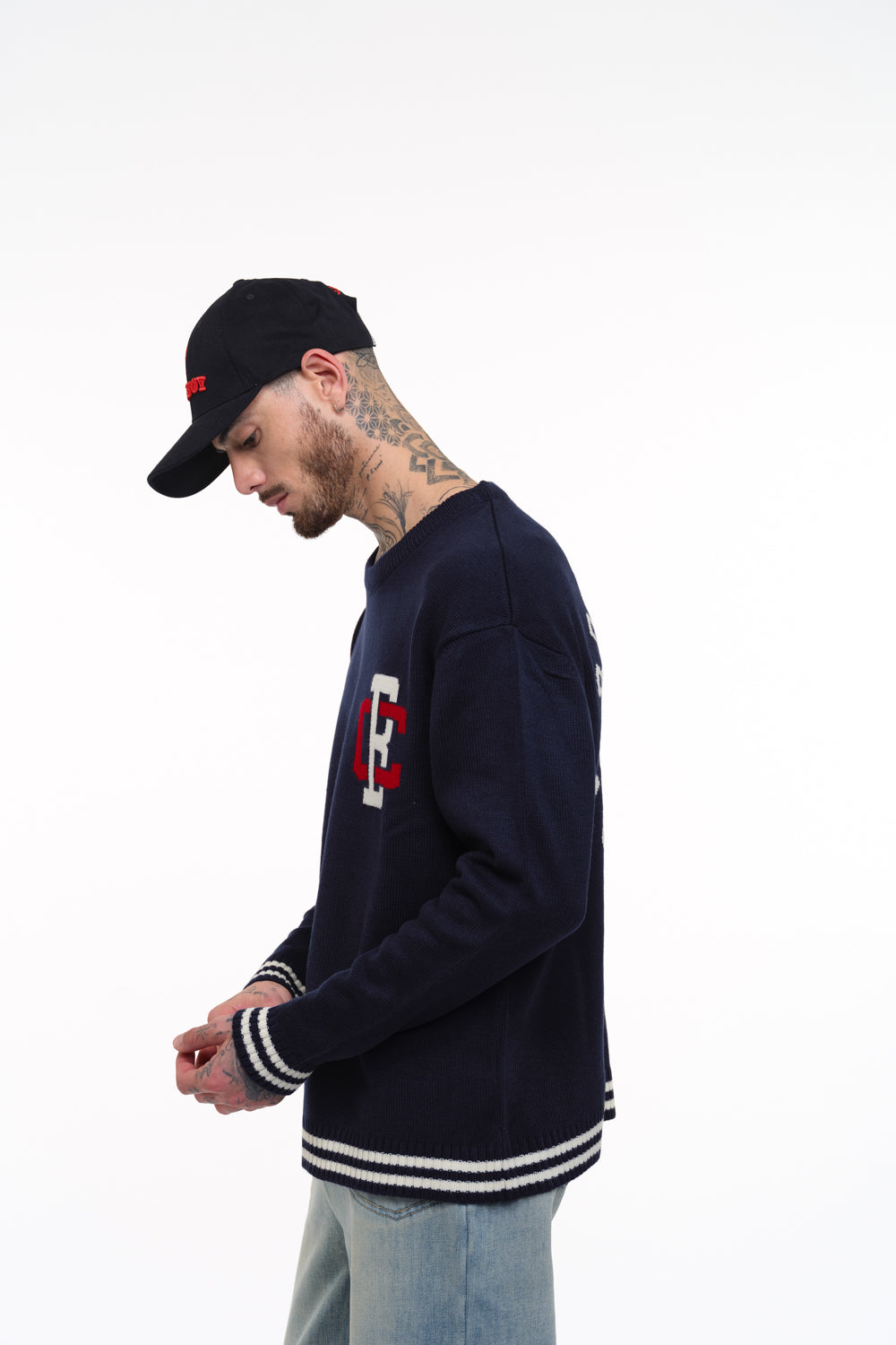 Bonkers Corner Varsity Crewneck Sweatshirt - BonkersCorner
