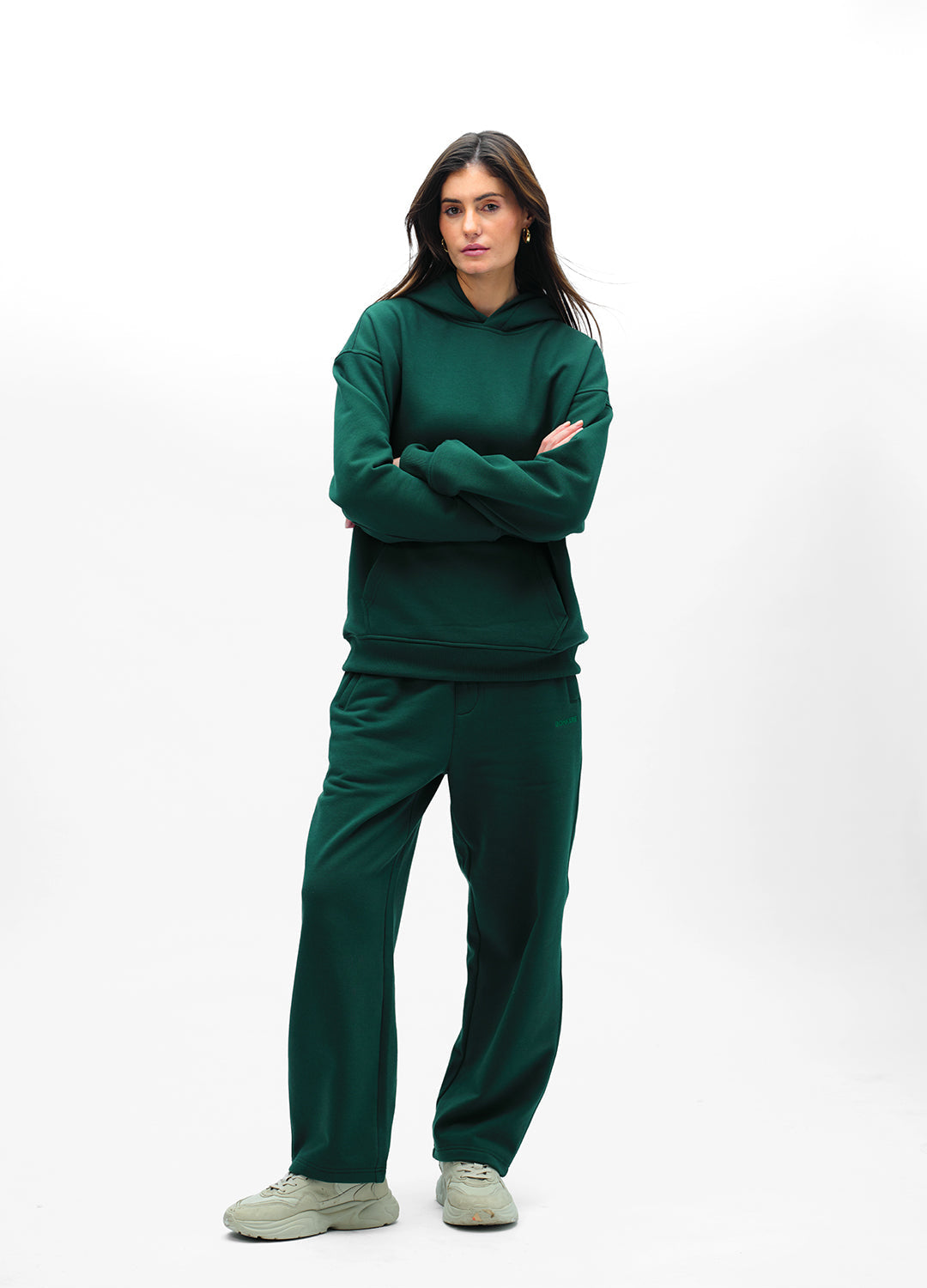 Bottle Green Everyday Joggers - BonkersCorner