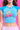 Bratty Blue Raglan Top - BonkersCorner
