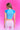 Bratty Blue Raglan Top - BonkersCorner