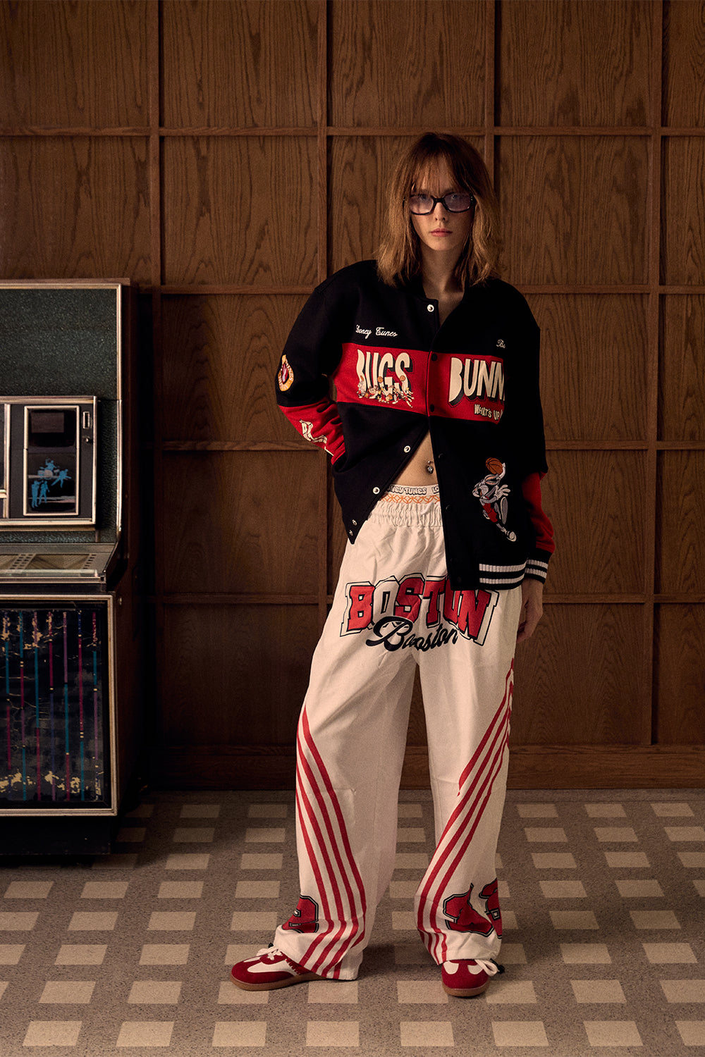 Bugs Funky Varsity Jacket - BonkersCorner