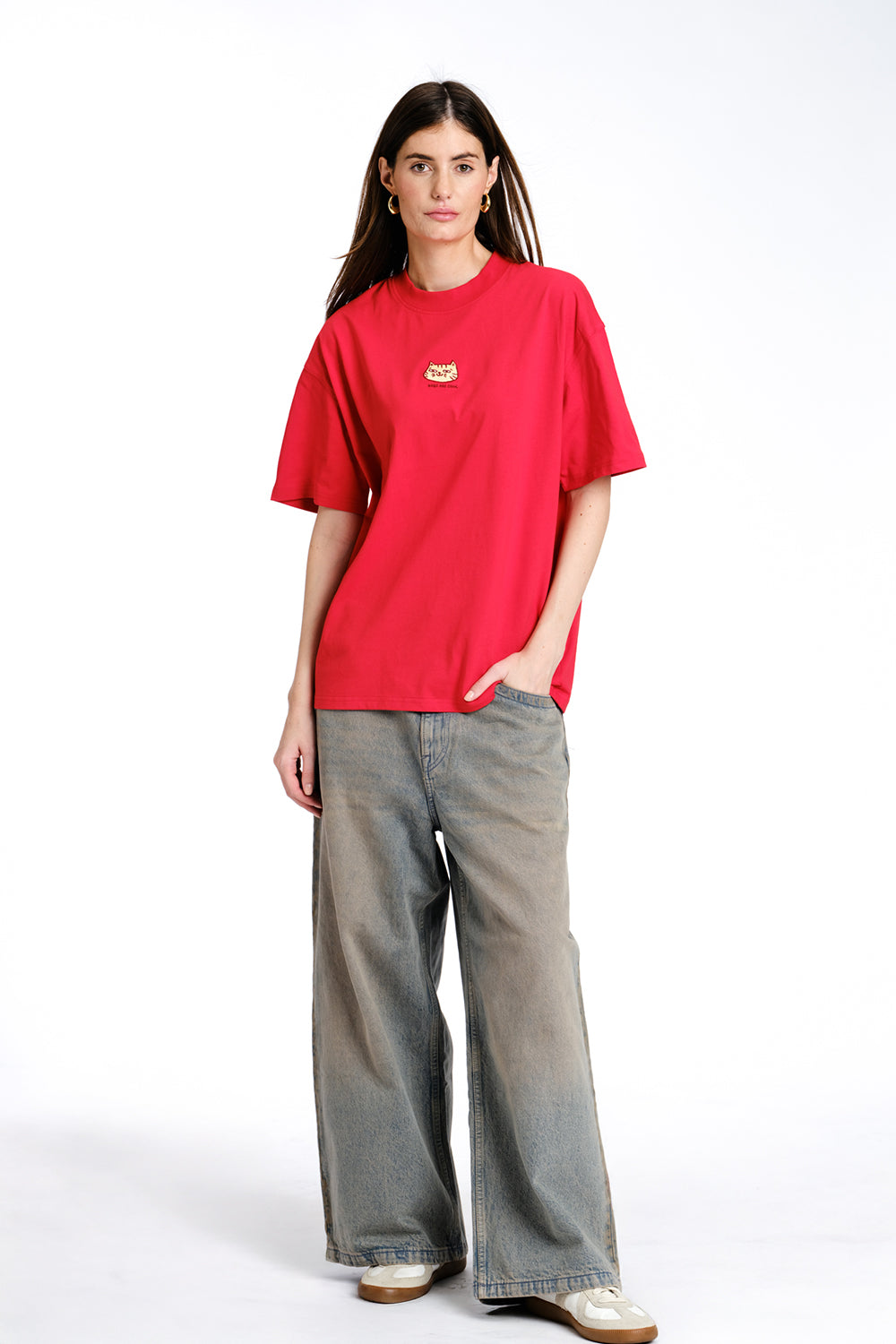 Dogs Are Cool Oversized T-shirt - BonkersCorner