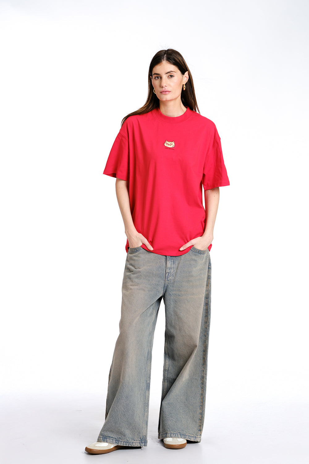 Dogs Are Cool Oversized T-shirt - BonkersCorner
