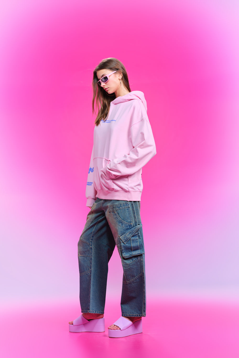 Girls Are Girls Pink Hoodie - BonkersCorner