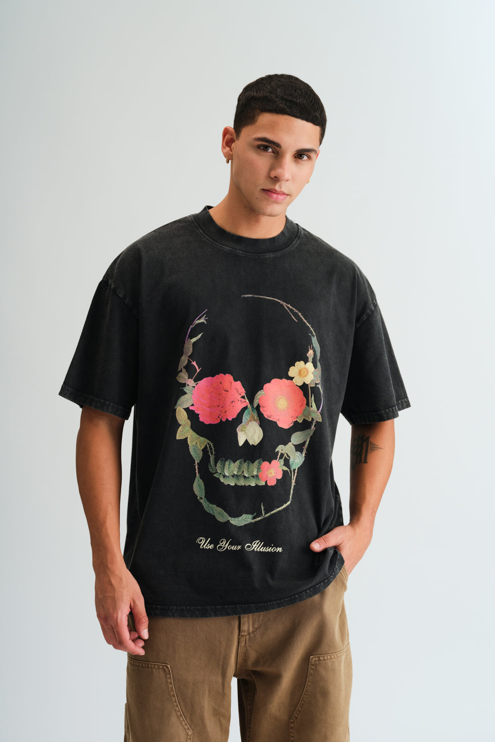 Guns N Roses Use Your Illusion Oversized T-shirt - BonkersCorner
