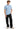 Iceberg Blue Supima Regular Fit T-shirt - BonkersCorner