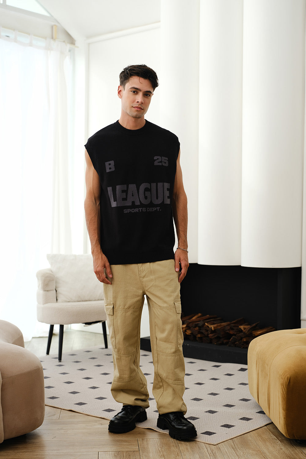 League Sports Dept Knitted Vest - BonkersCorner