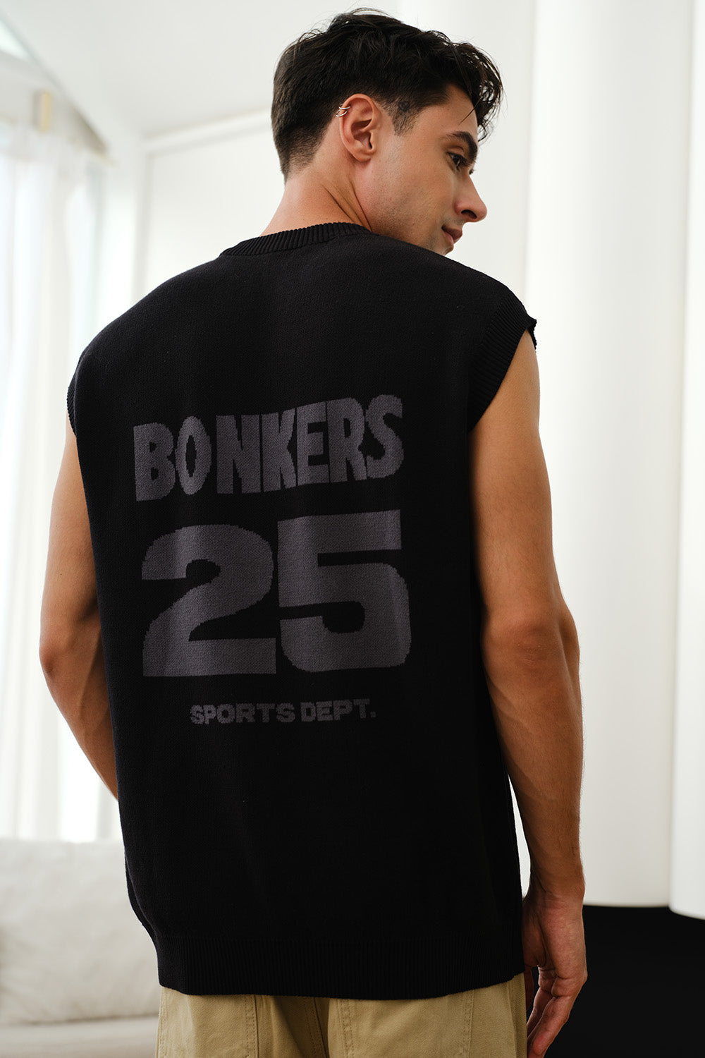 League Sports Dept Knitted Vest - BonkersCorner