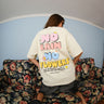 No Rain No Flower Oversized T-shirt - BonkersCorner