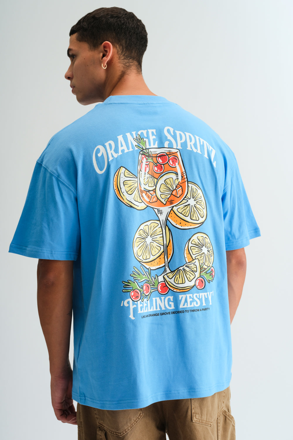 Orange Spritz Oversized T-shirt - BonkersCorner