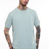 Pastel Green Knit Round Neck T-shirt - BonkersCorner