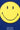 Royal Blue Smiley Originals Hoodie - BonkersCorner