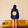 Royal Blue Smiley Originals Hoodie - BonkersCorner