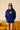 Royal Blue Smiley Originals Hoodie - BonkersCorner