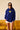 Royal Blue Smiley Originals Hoodie - BonkersCorner
