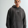 Signature Dark Grey Melange Hoodie - BonkersCorner