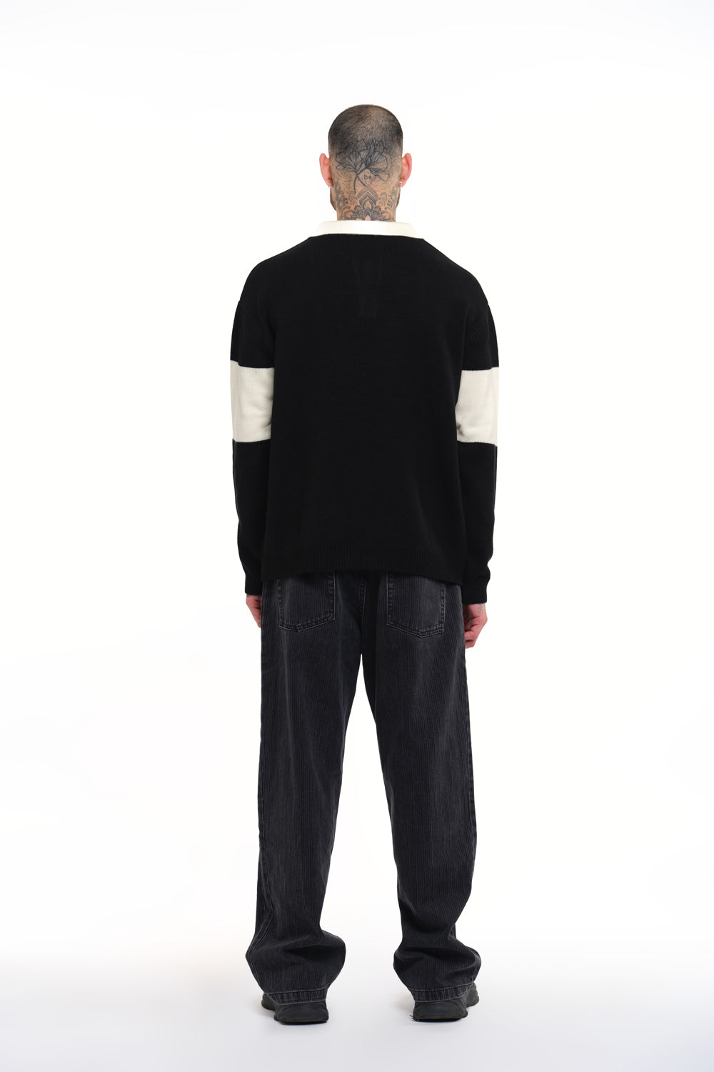 Signature Full Sleeves Knitted Polo - BonkersCorner