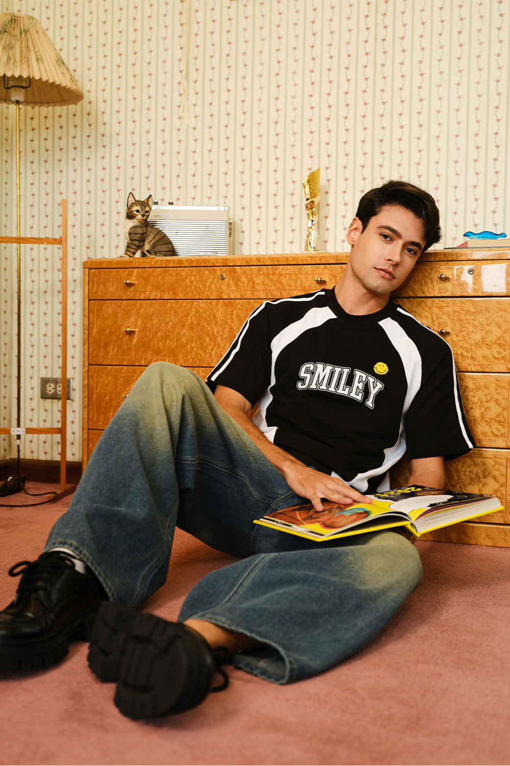 Smiley Originals Oversized T-shirt - BonkersCorner