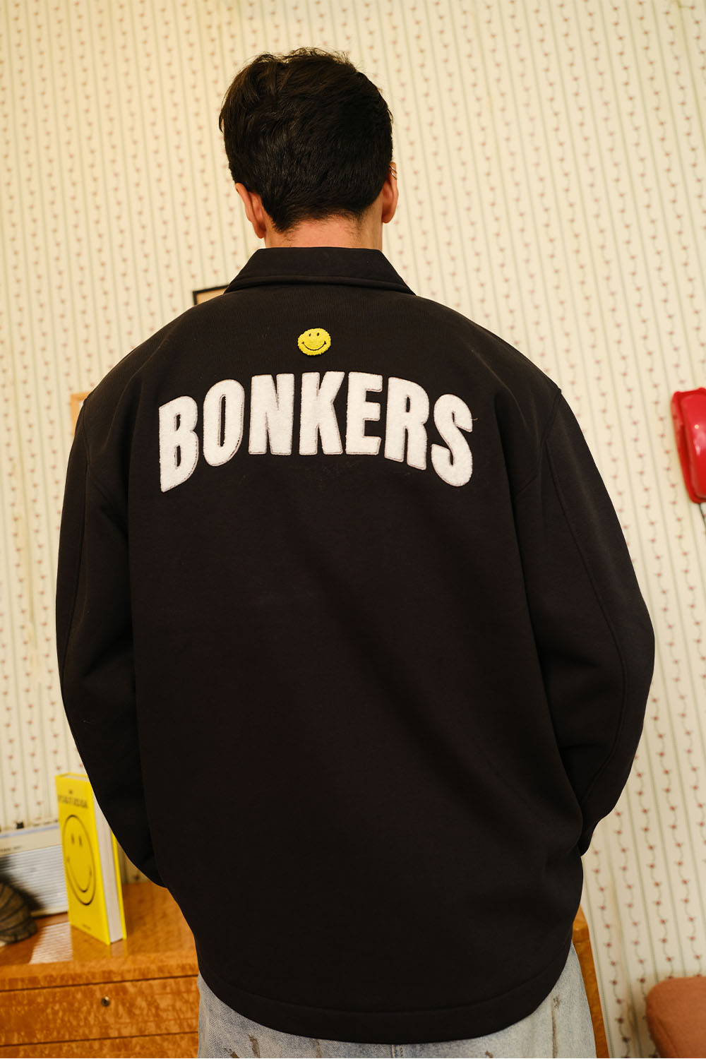 Smiley Originals X Bonkers Collared Shacket - BonkersCorner