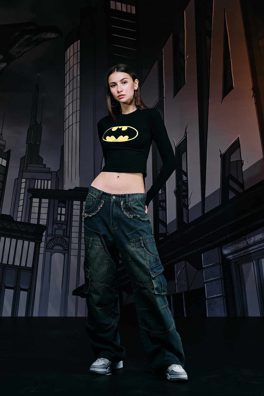 Vigil Bat Full Sleeves Top - BonkersCorner