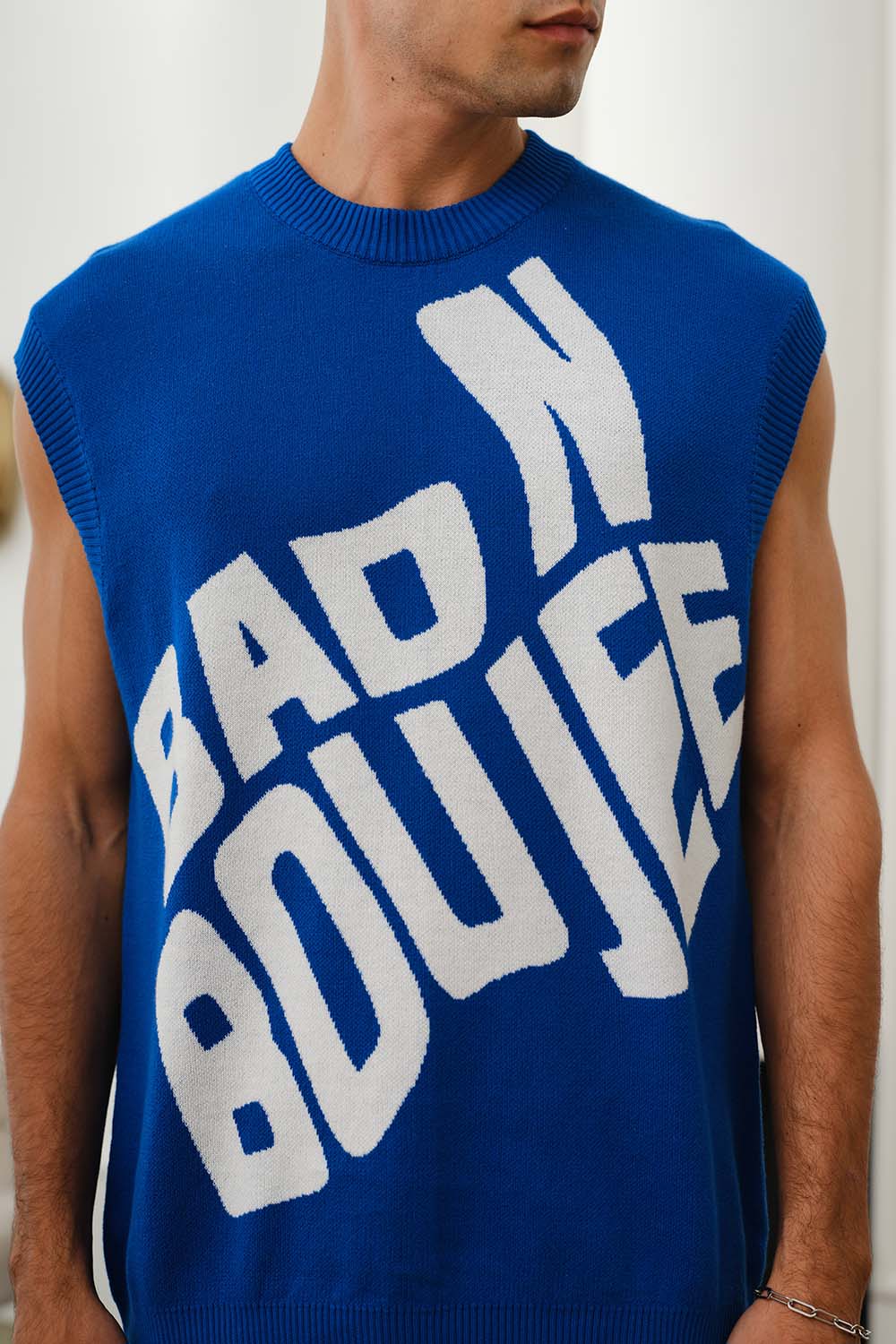Bad N Boujee Knitted Vest - BonkersCorner