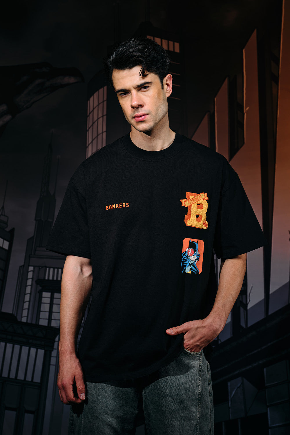 Batman Ace Oversized T-shirt - BonkersCorner
