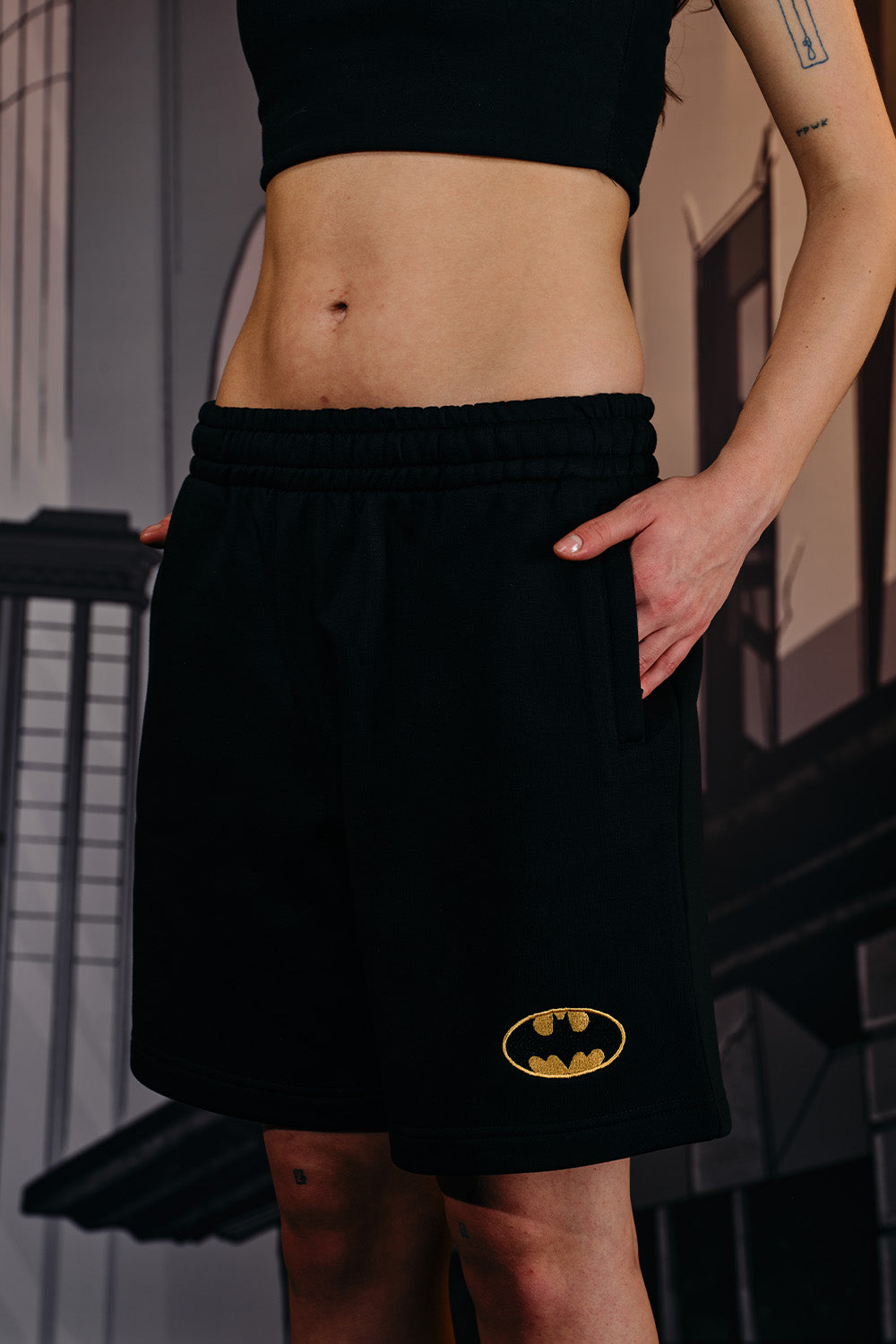 Batman Signature Lounge Shorts - BonkersCorner