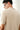 Beige Knit Textured Polo T-shirt - BonkersCorner