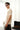 Beige Knit Textured Polo T-shirt - BonkersCorner