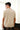 Beige Knit Textured Polo T-shirt - BonkersCorner