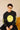 Black Faded Smiley Sweatshirt - BonkersCorner