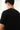 Black Knit Round Neck T-shirt - BonkersCorner