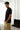 Black Knit Round Neck T-shirt - BonkersCorner