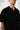 Black Knit Textured Polo T-shirt - BonkersCorner