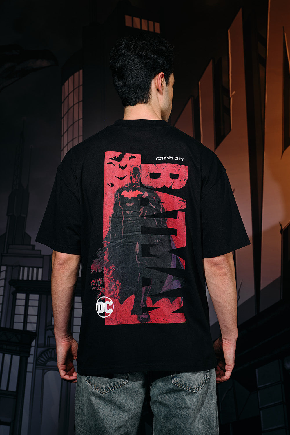 Blood Nights Oversized T-shirt - BonkersCorner