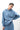 Blue Wear A Hug Oversized Hoodie - BonkersCorner