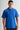 Cobalt Blue Signature Jacquard Collar Premium Polo - BonkersCorner