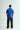 Blue Signature Jacquard Collar Premium Polo - BonkersCorner