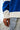 Blue Stripe V-Neck Knit Polo - BonkersCorner
