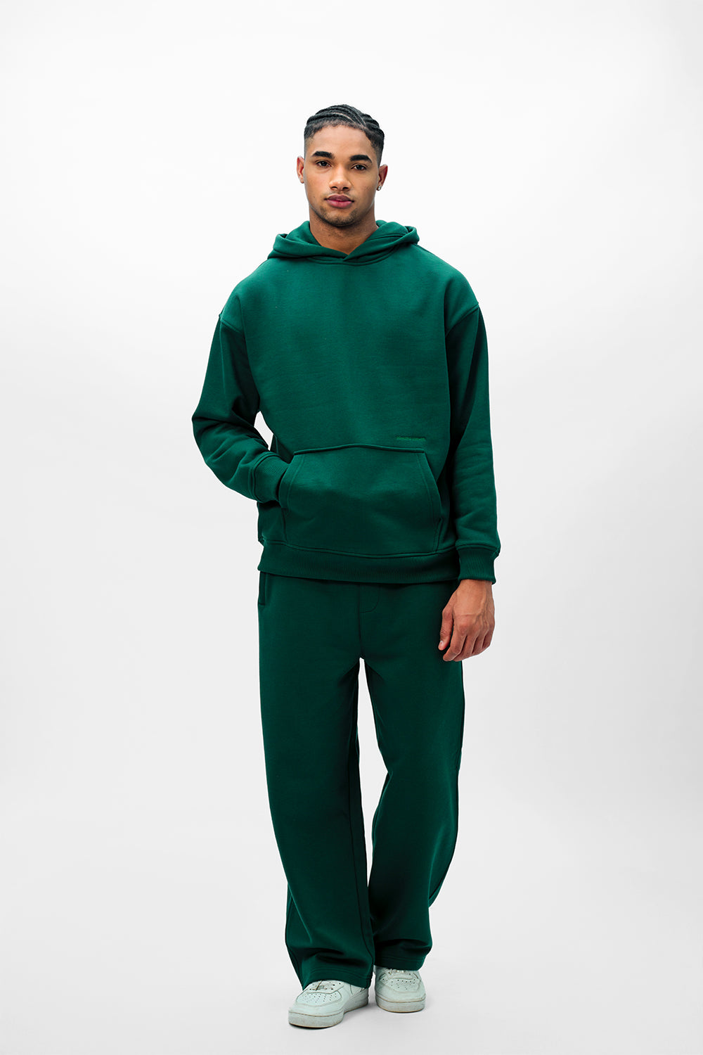 Bottle Green Wear A Hug Oversized Hoodie - BonkersCorner