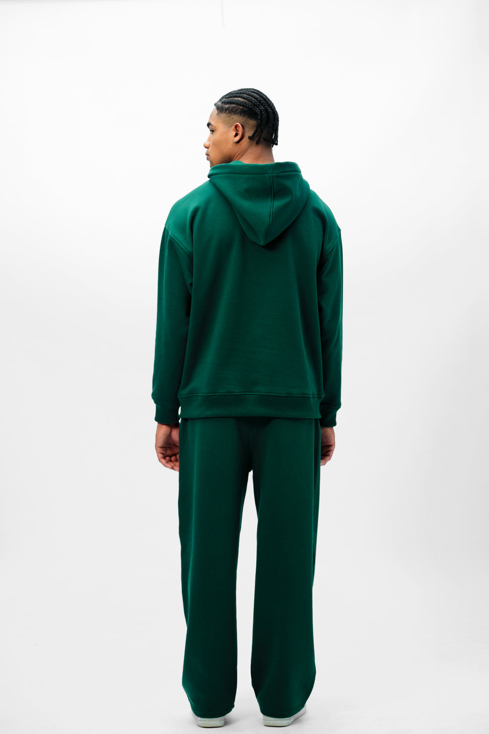 Bottle Green Wear A Hug Oversized Hoodie - BonkersCorner